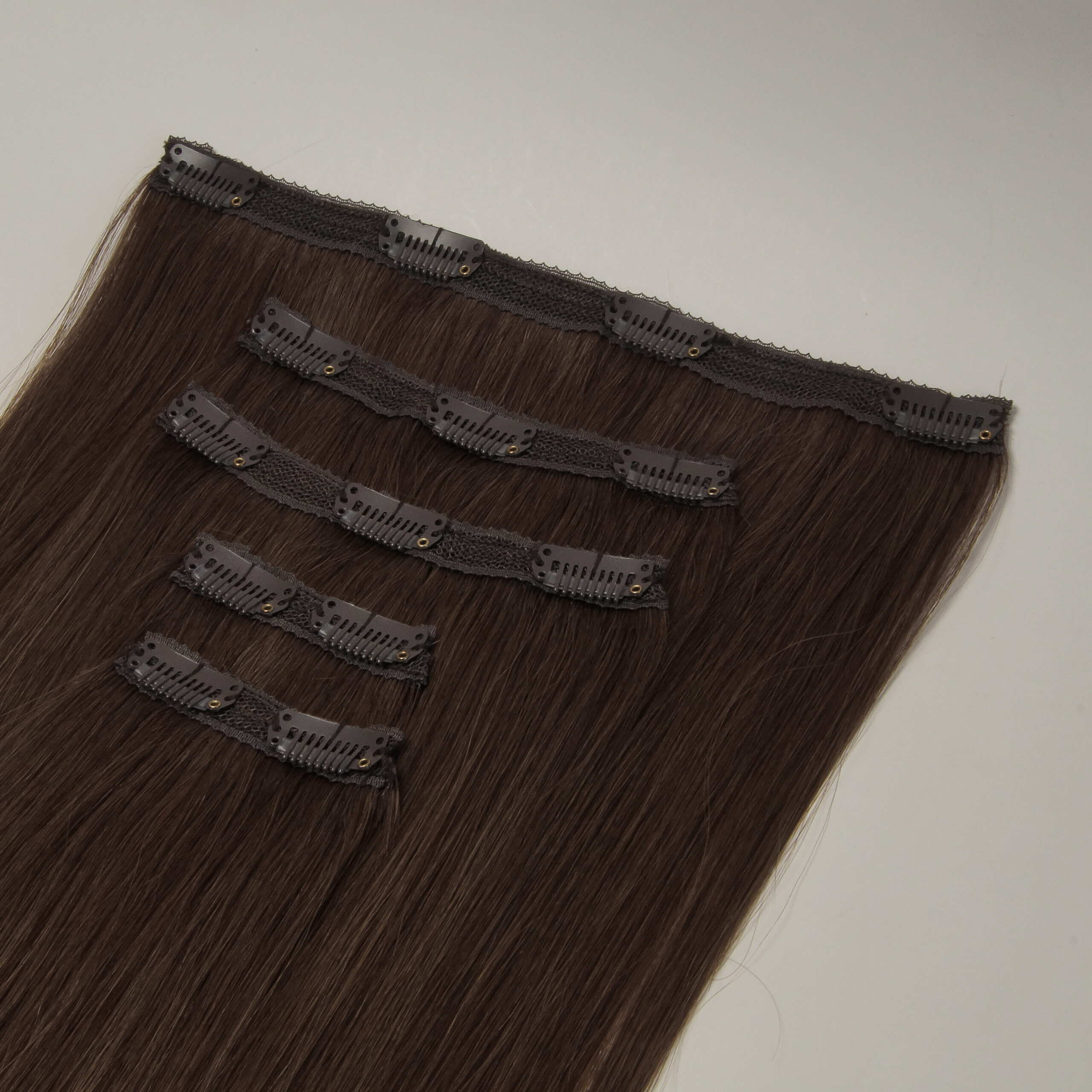 ENVY Clip In 5pcs 2/Coffee Bean 50-52cm - Image 2