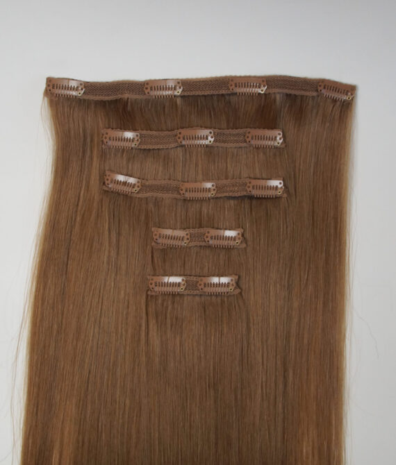 ENVY Clip In 5pcs 6/Gingerbread 50-52cm